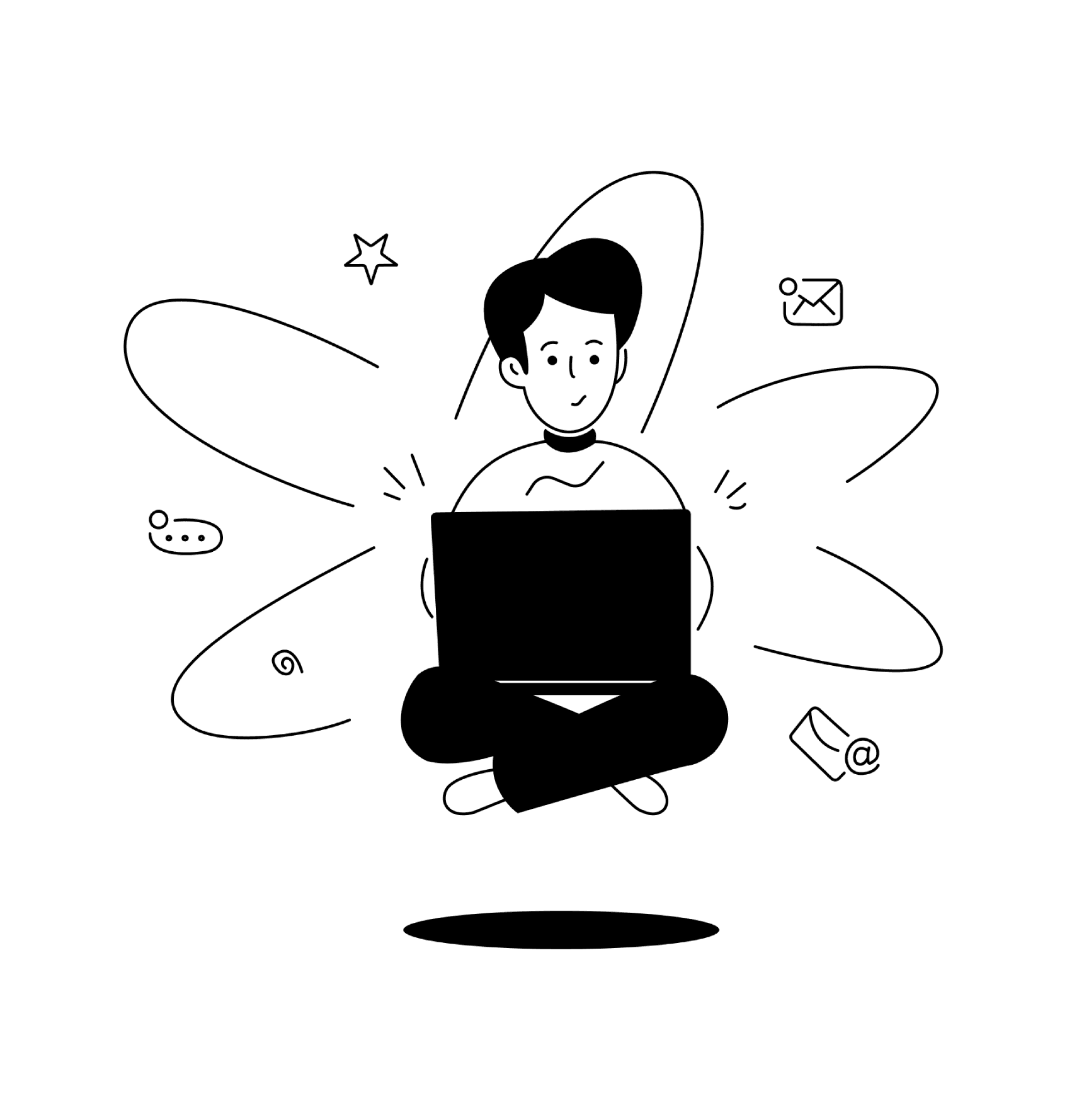 Consultant Notion expert travaillant sur la création d'un espace de travail personnalisé