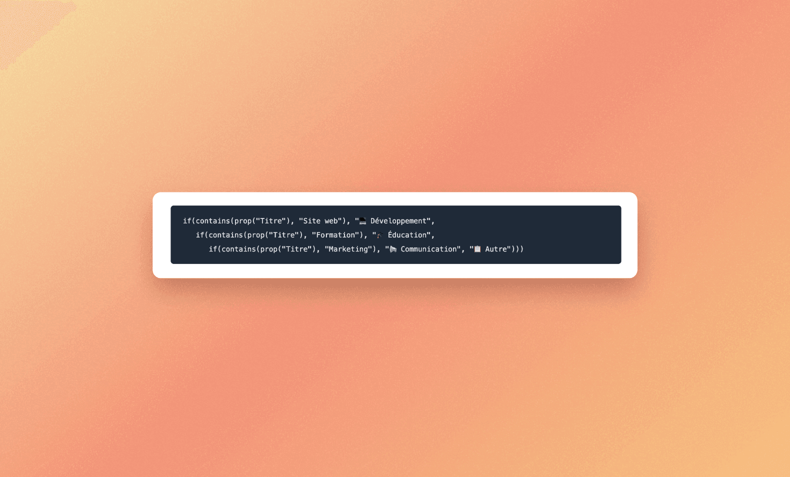 Comment utiliser contains() pour tester la présence ?
